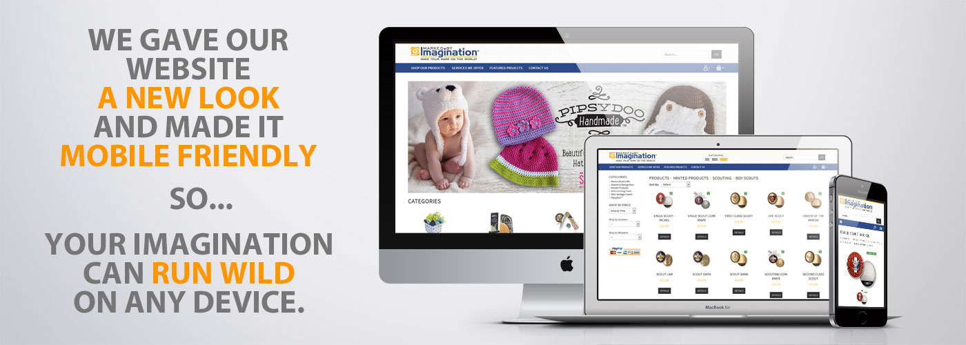 Marked by Imagination Site Update